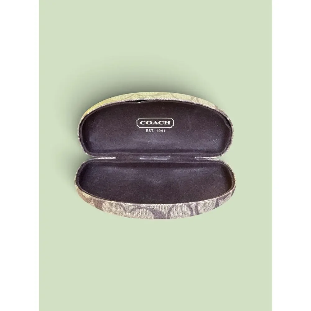 Coach Hardshell Eyeglass Case Signature C Monogram